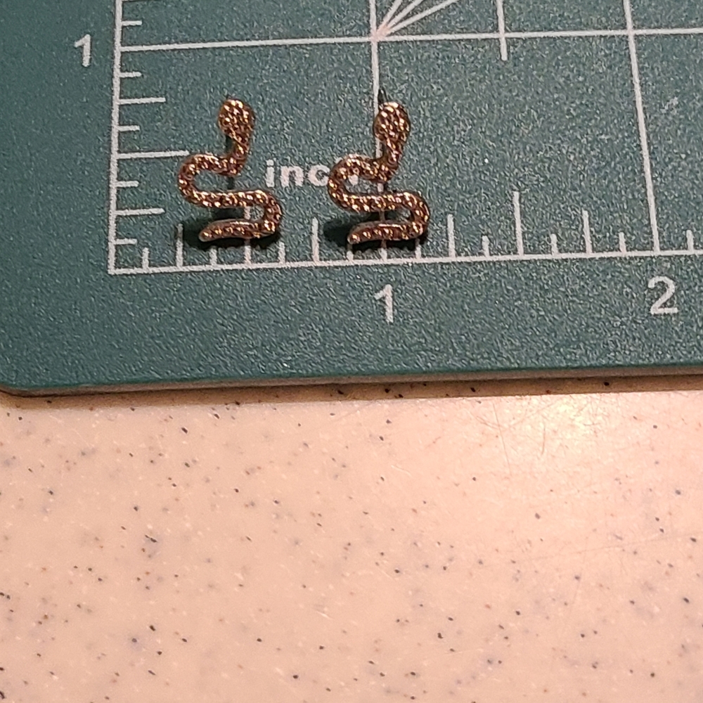 Snake Earring for sale - Picture 3 of 9